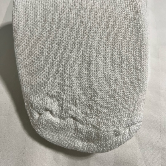 NWT SILIPOS DIABETIC GEL CREW SOCKS Size 10-13~GEL SOLE COMFORT CUSHION~ WHITE - Picture 8 of 14